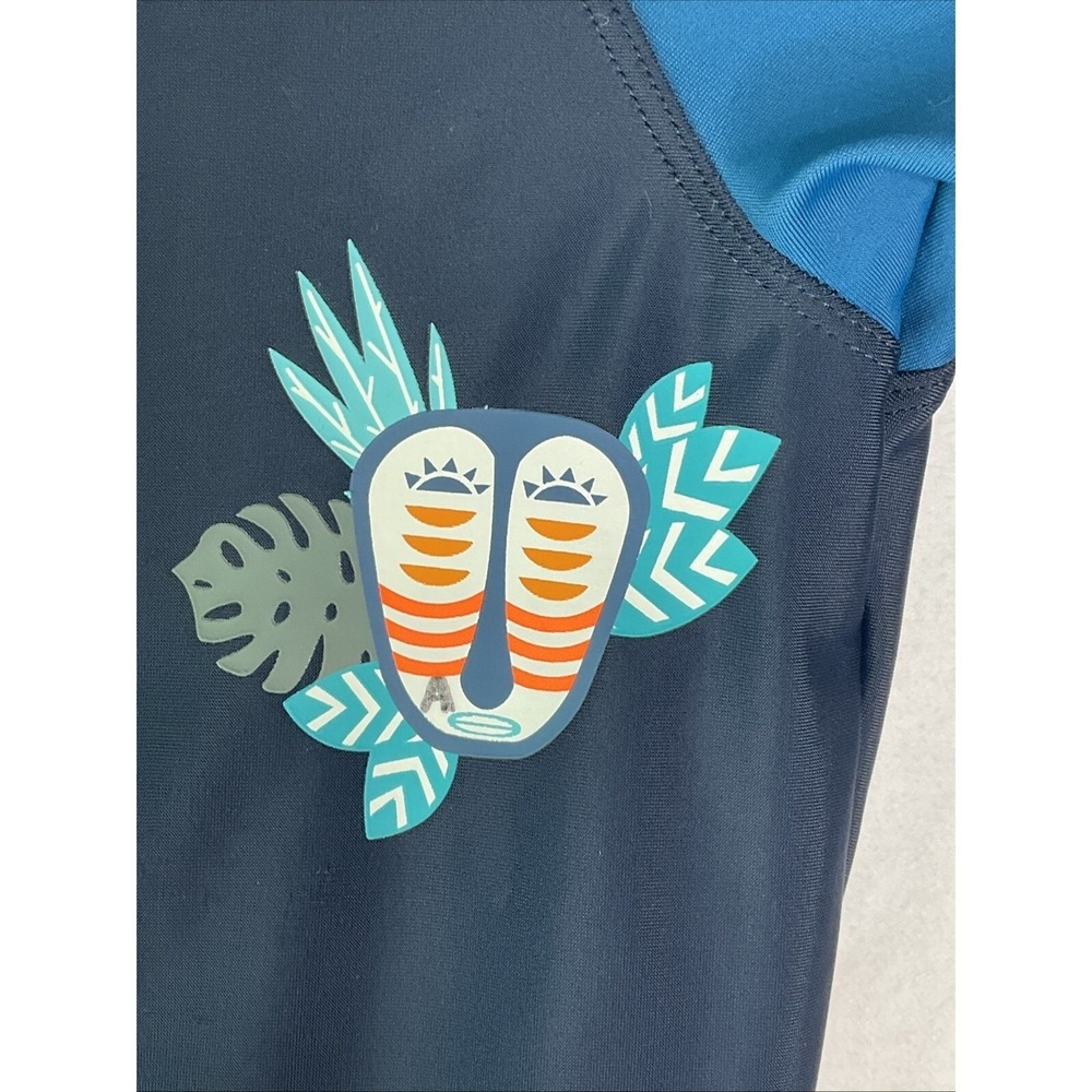 Nabaiji Decathlon Swimwear Wetsuit Lightweight Swimsuit Rash Guard UPF 50 Navy - Picture 2 of 11